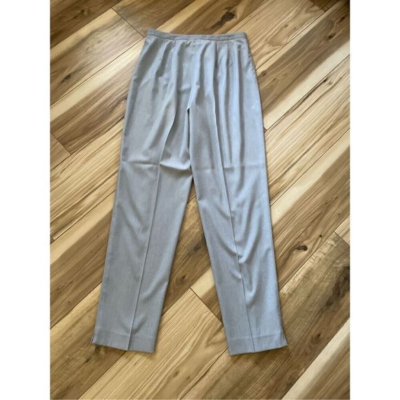 LIZ CLAIBORNE Grey High Rise  Women’s Trousers Size Medium - Picture 7 of 9